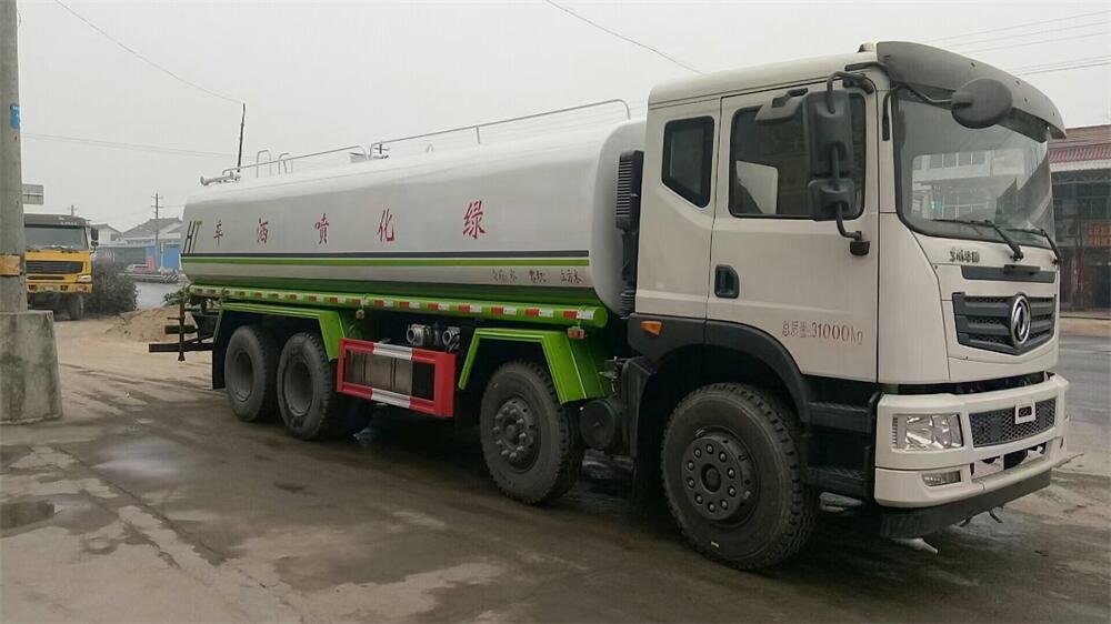 25噸灑水車-東風(fēng)T5前四后八國六25方灑水車廠家價(jià)格