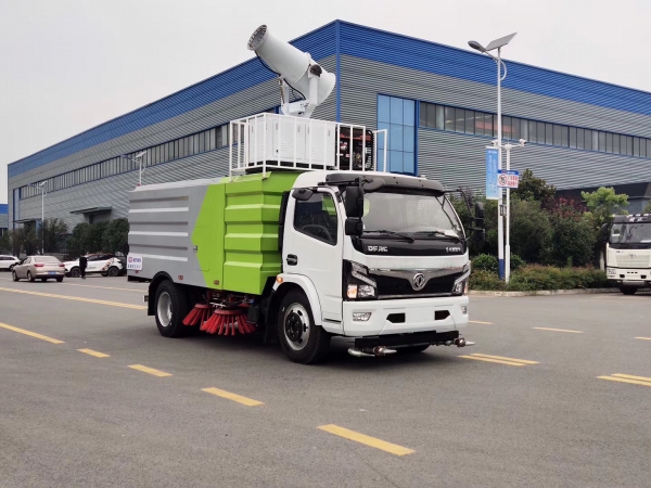 8噸掃路車-東風(fēng)福瑞卡小型國六8立方掃路車廠家價格