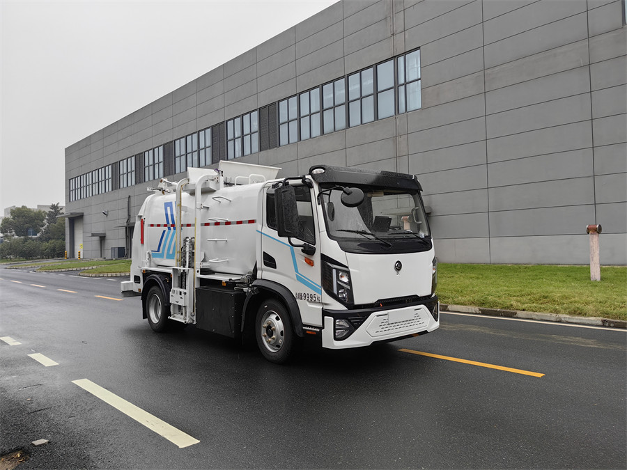 7方10噸 新能源純電動(dòng)餐廚垃圾車  壹為